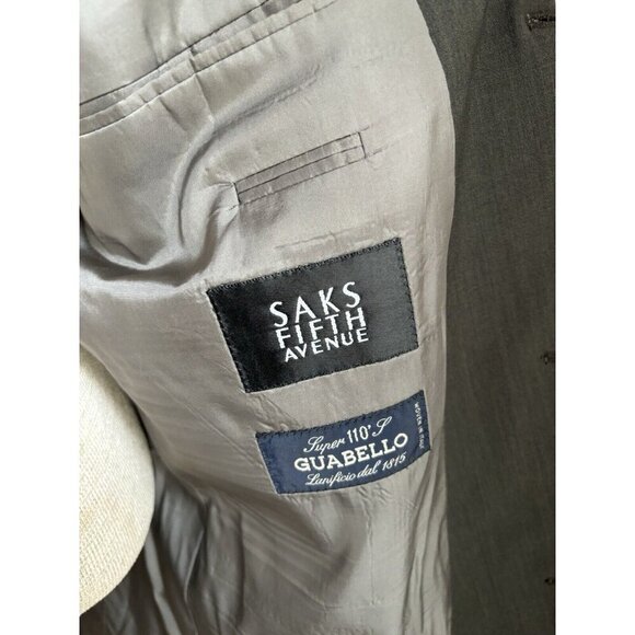 Hugo Boss Mens Blazer Wool Sport Coat US Sz 46L Einstein Sigma Super 110 MINT! - Picture 12 of 14